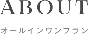 ABOUT オールインワンプラン